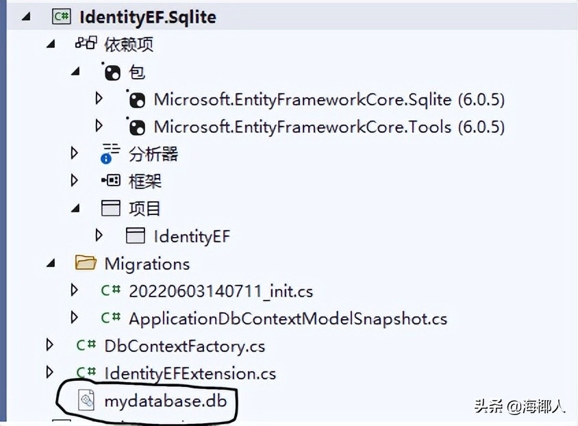 Asp.Net Core Identity 多数据库支持