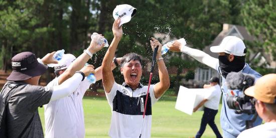 韩国自闭症球员李胜玟延长赛赢美国残疾人公开赛 曾参加中巡赛