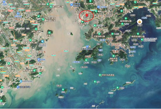 卫星云图看广东值得上的5所大学,暨南、华南理工、华南师范皆上榜