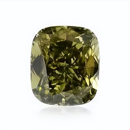 greenish yellowish brown diamond 这是一颗黄绿色调的棕钻ps:还有