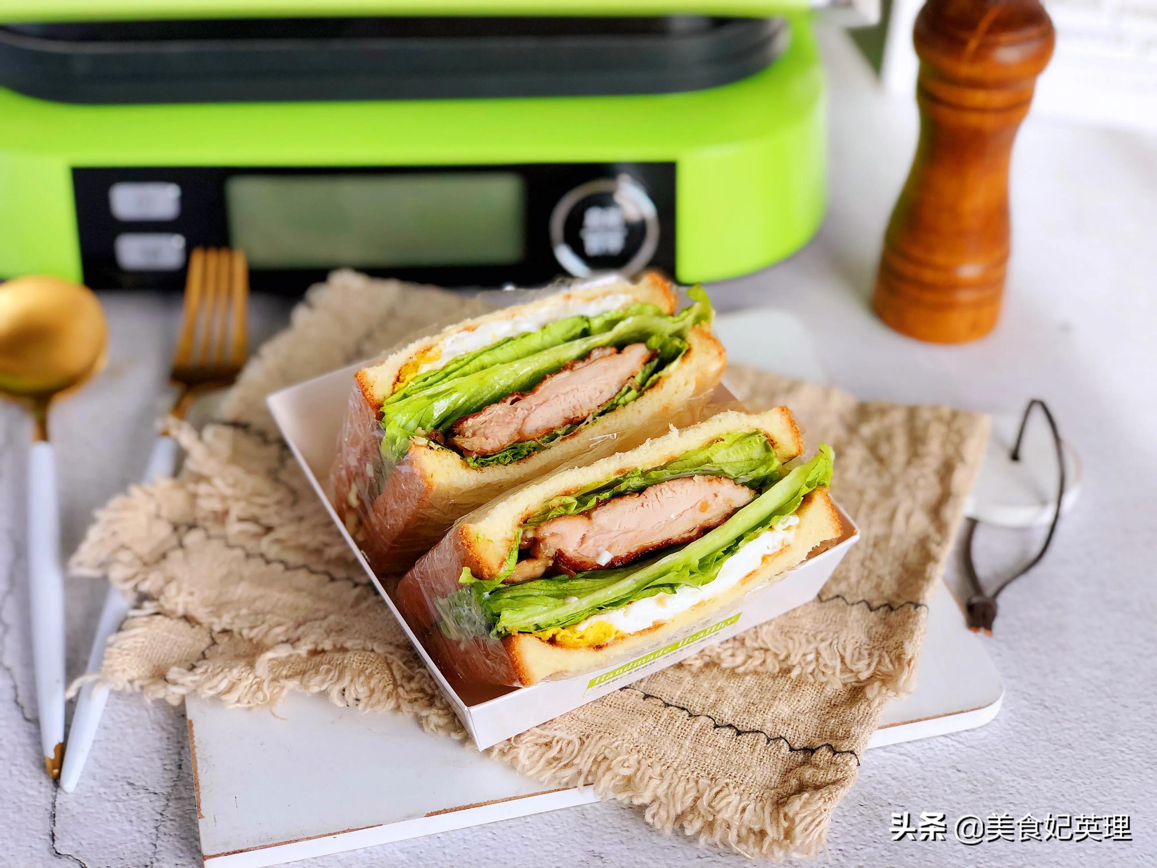 营养早餐就吃它，肉蛋蔬菜全齐了！自己在家10搞定，儿子吃完狂赞