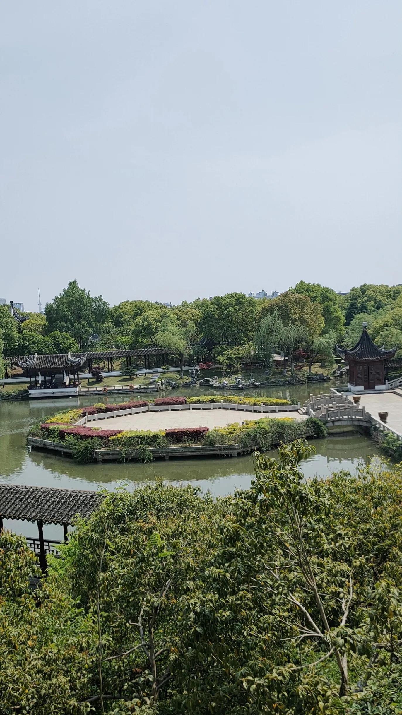苏州美丽的盘门景区