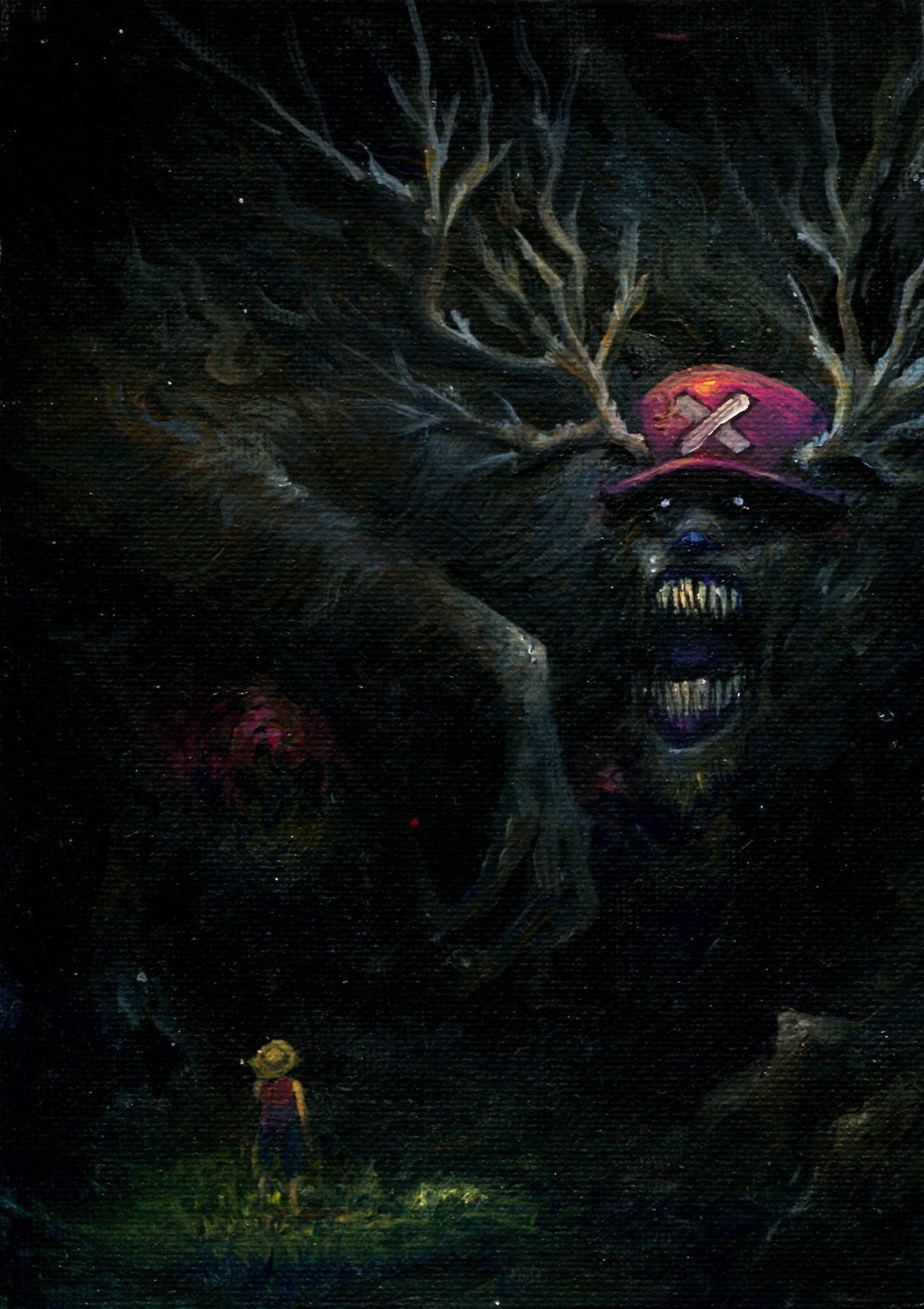 暗黑画风海贼王:梦魇路飞重现人间,女帝三姐妹化身巨蟒蛇妖