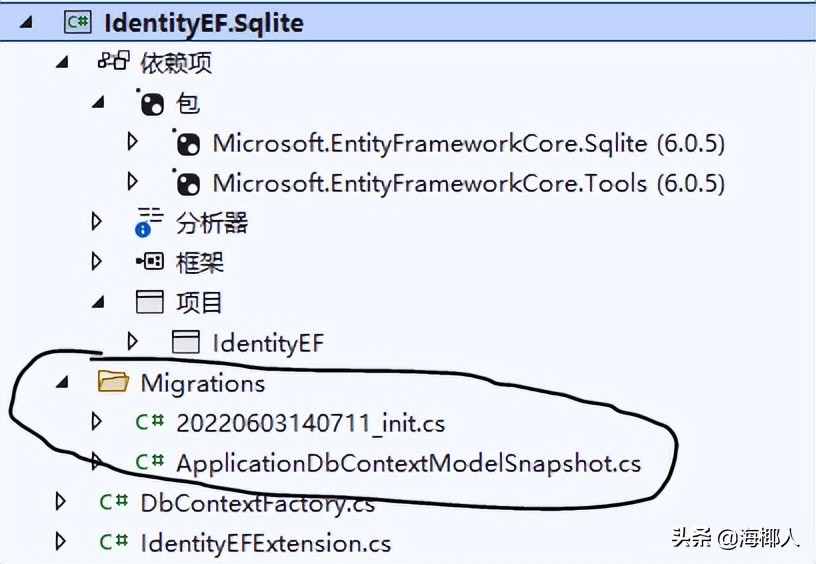 Asp.Net Core Identity 多數據庫支持