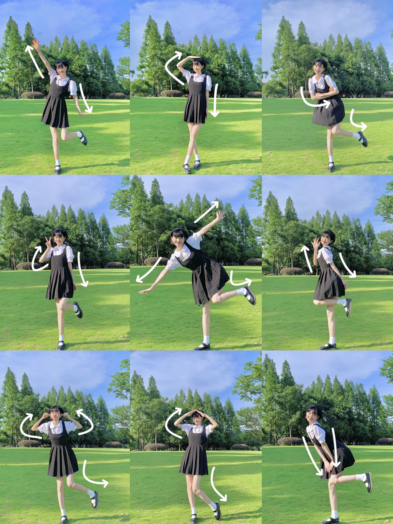 草地拍照的姿势图片(只一眼就爱上的草地人像) - 赤虎壹号