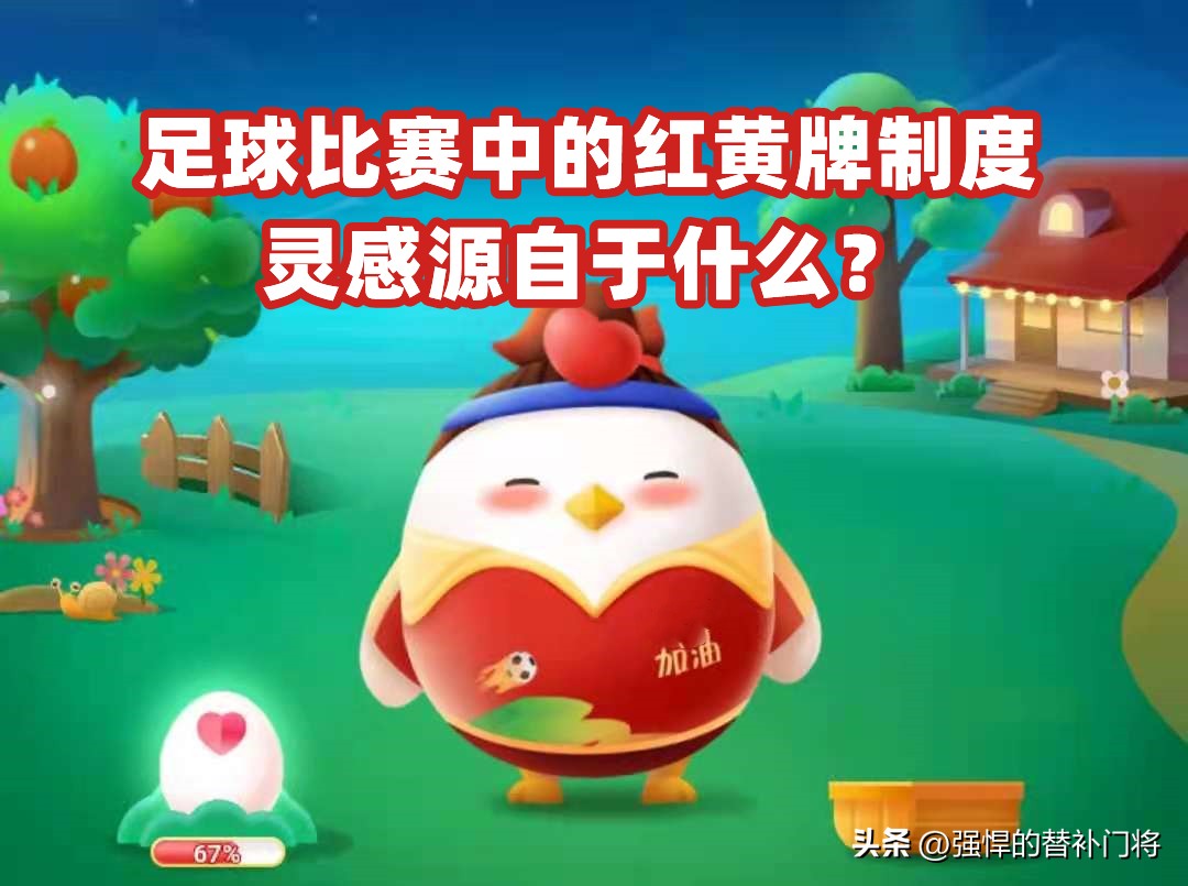 足球場(chǎng)上什么情況下直接出示黃牌（足球比賽中的紅黃牌制度，靈感源自于什么？）