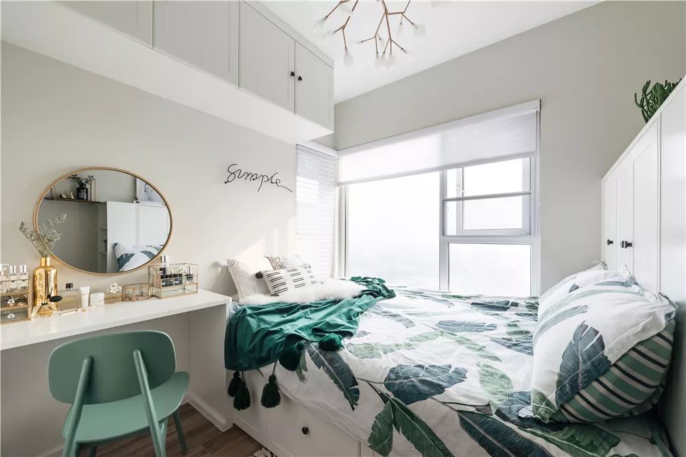 70㎡轻奢北欧风，舒适的色彩搭配，营造简约而又精致的复古气息