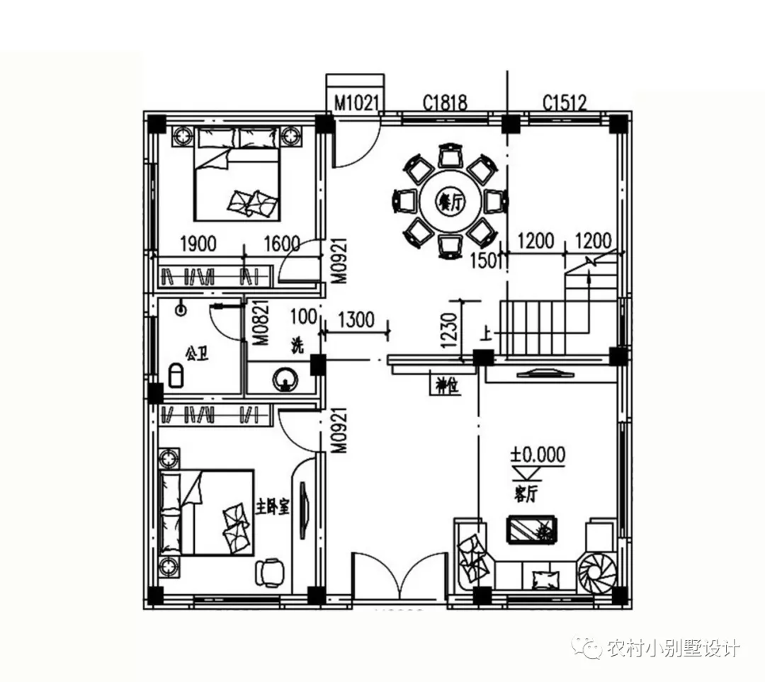 12款成本低农村自建房别墅，2022建房首选 ,在村里就是有面子