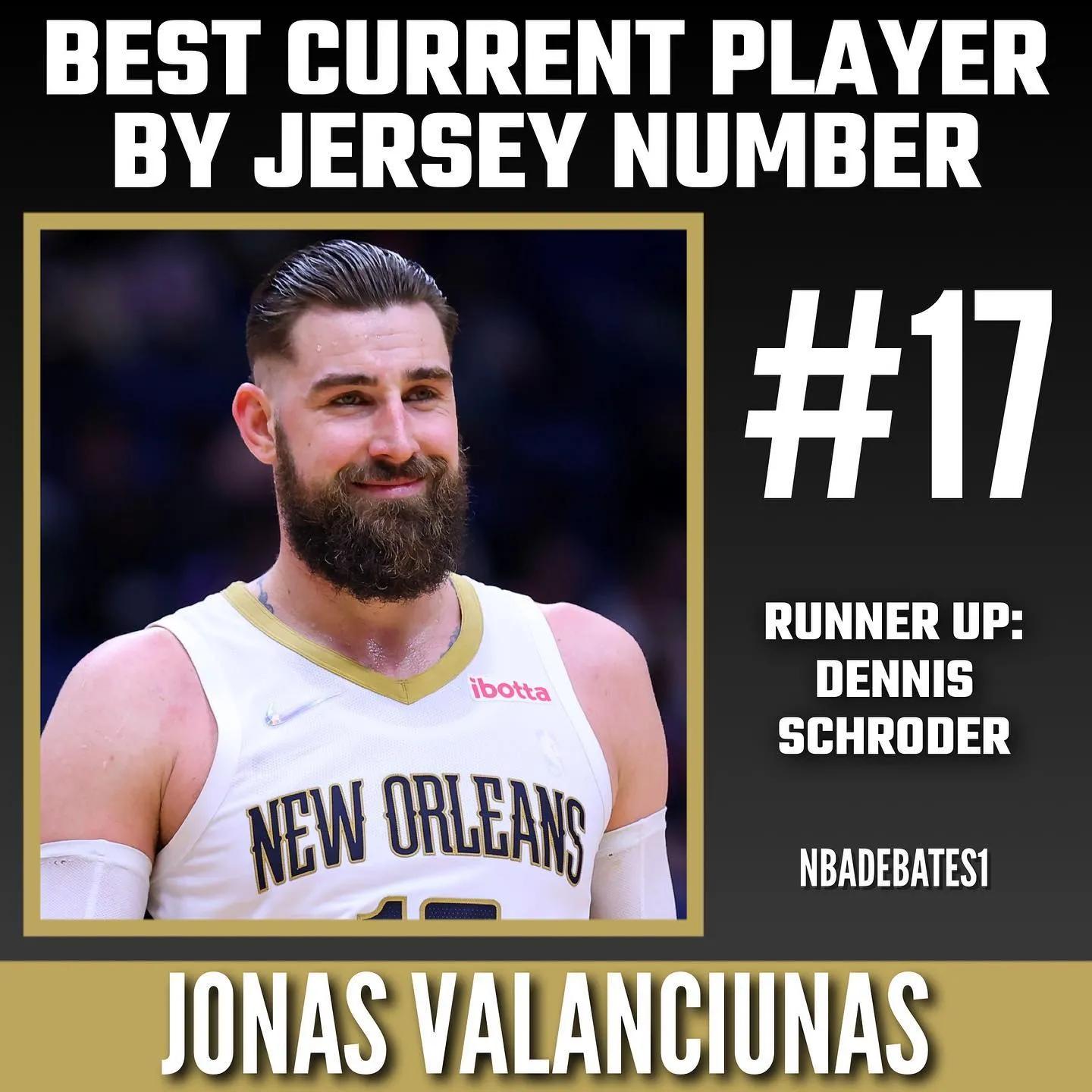 篮球球星的球衣号码（美媒列出了现役身穿9-18号球衣号码中最好的两人，德罗赞11号最强）