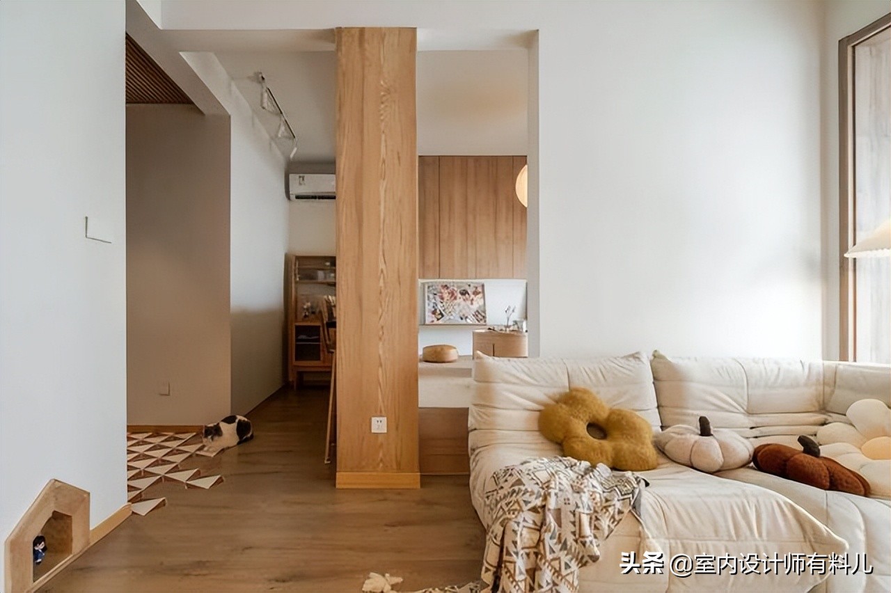 成都小姐姐的独居生活，70㎡日式原木风装修，像从漫画里走出来的
