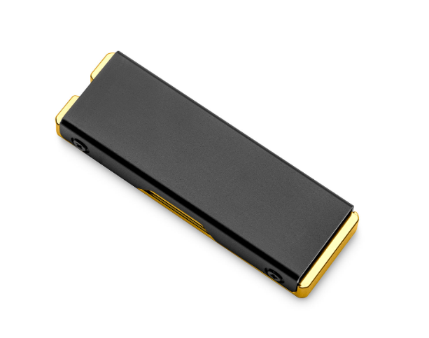 EKWB 推出镀金的 SSD 被动散热器，售价 36.9 美元