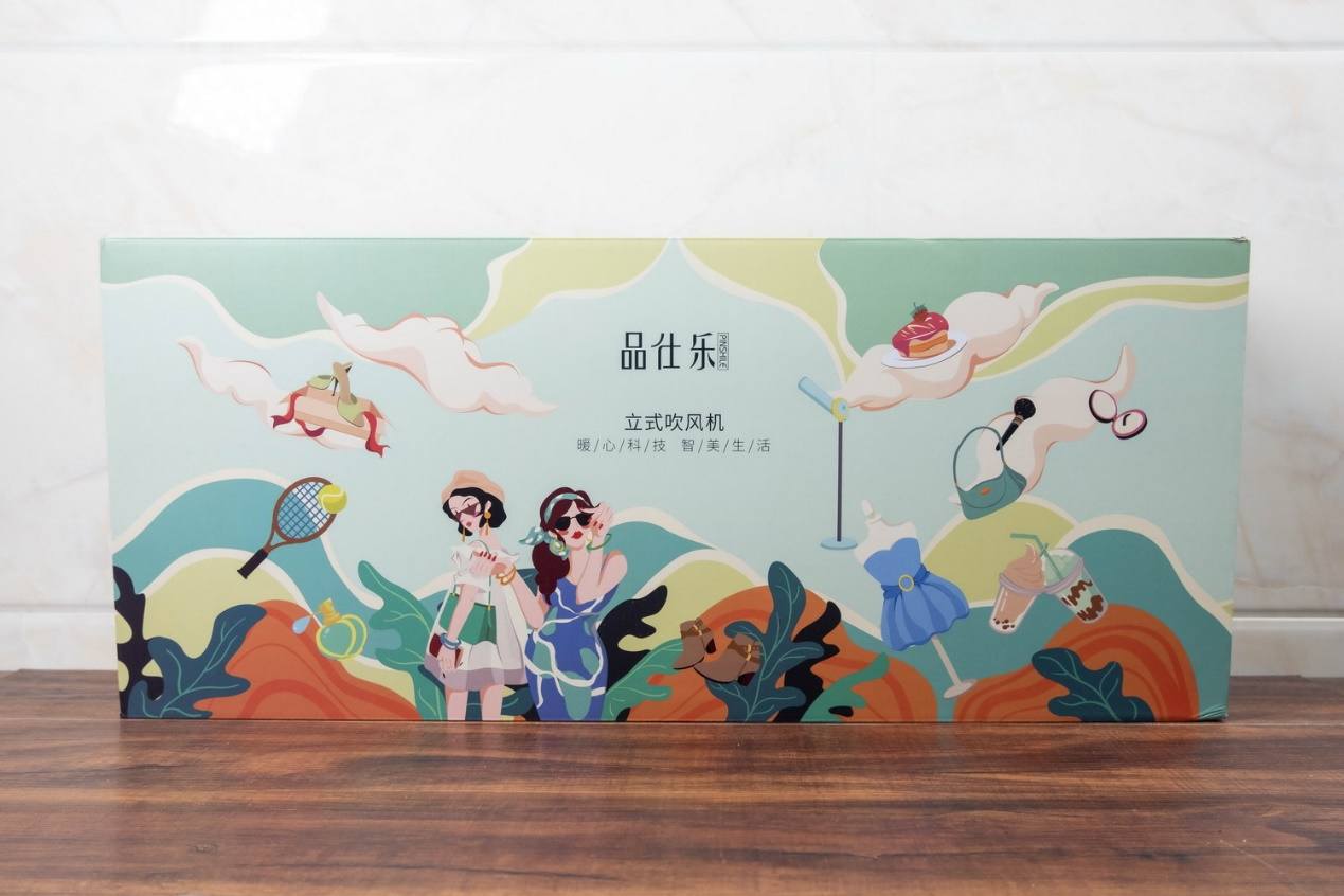 吹风机不用手，双出风口干发更快，品仕乐立式吹风机体验