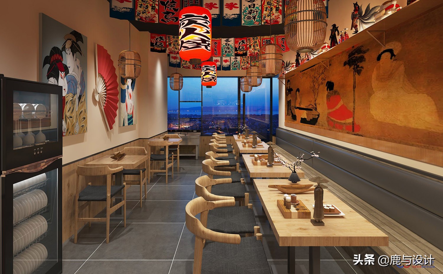日本料理店日本料理店装修风格