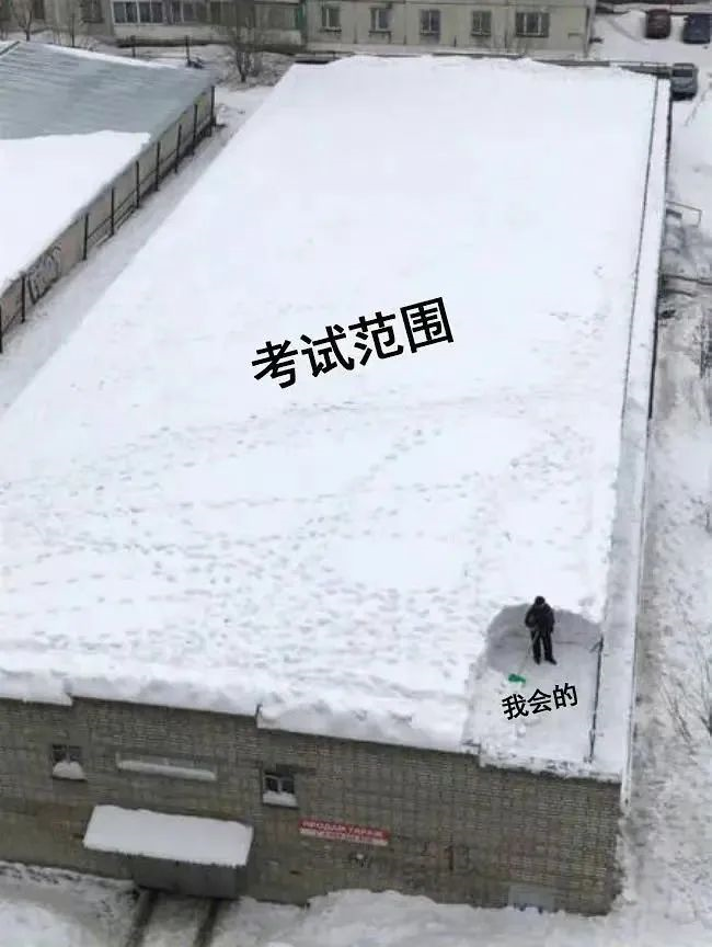 大学生用“梗图”吐槽期末复习，只要专业选得好，年年期末赛高考