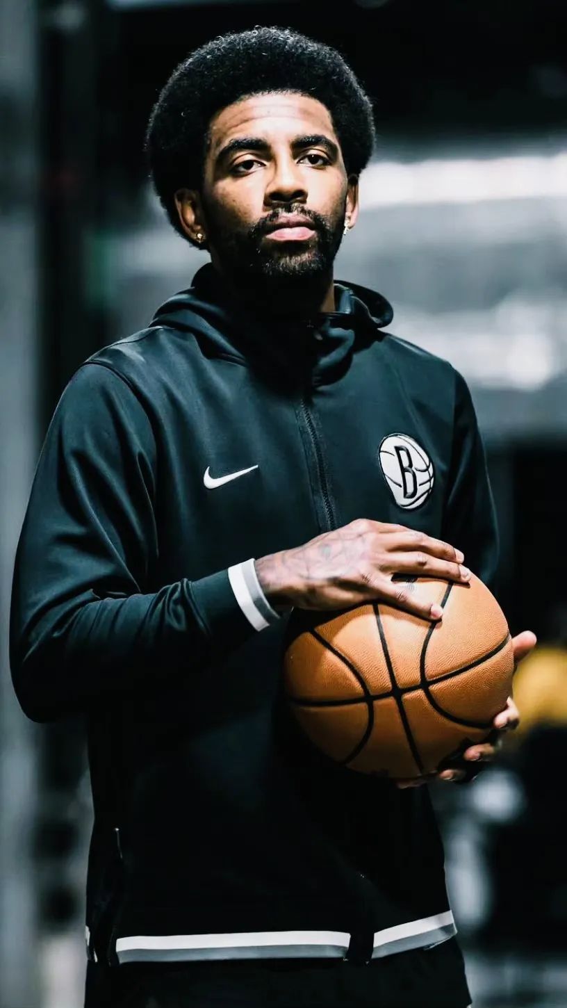 nba锁屏(「球星壁纸第51期」:篮网欧文,请拿走你偶像的壁纸)