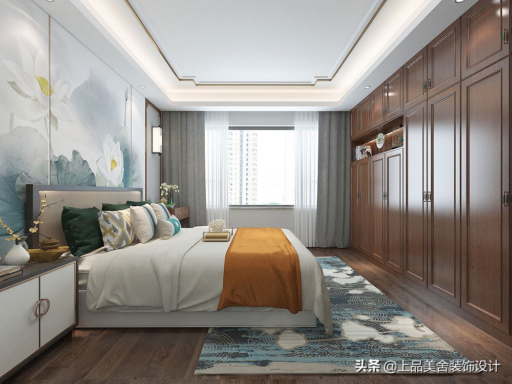 130平米打造新中式，原木的温润尽显优雅与品味，简直太受欢迎