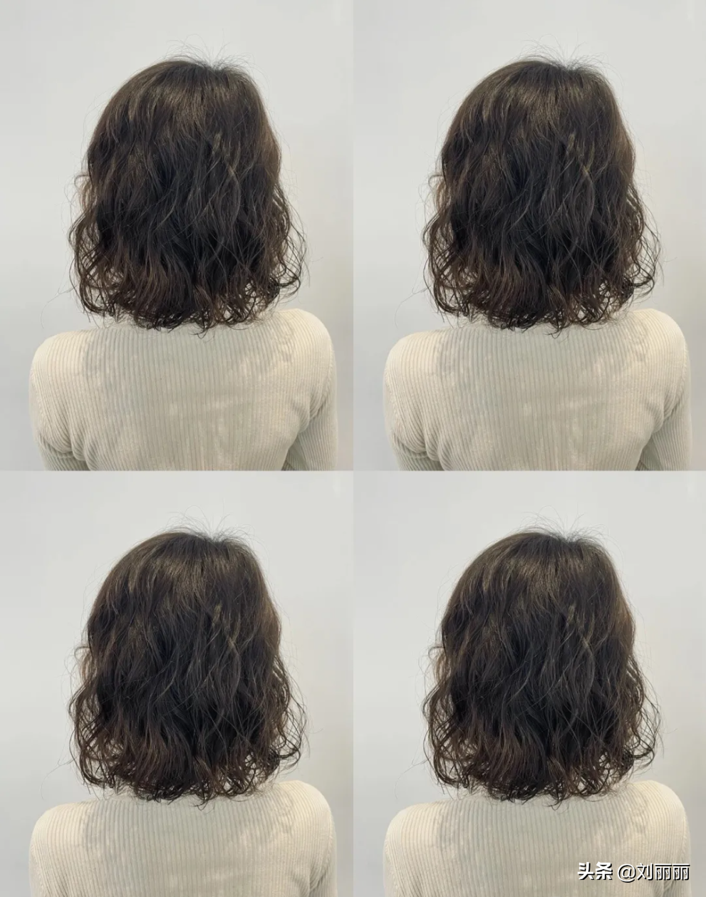 当下最流行的4种发型,大小卷烫发全都有,瘦脸修饰头型都很不错