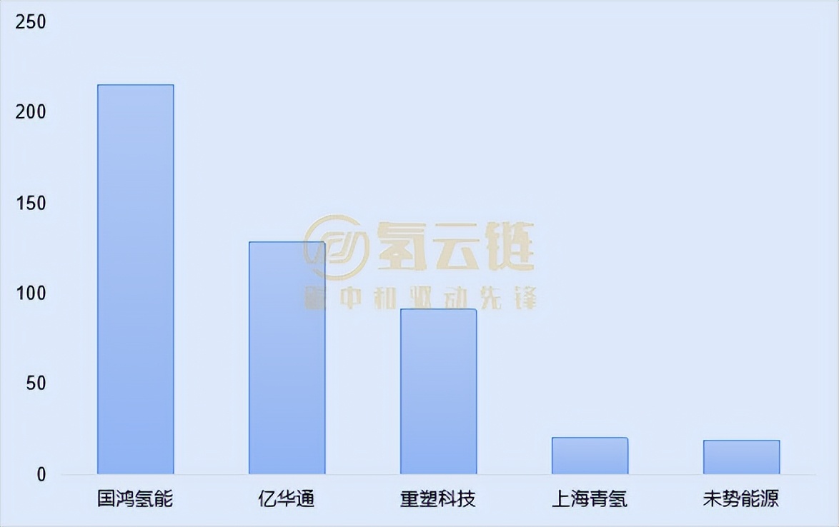 国鸿氢能上险量和装机量双登顶！一文了解6月氢车交强险情况