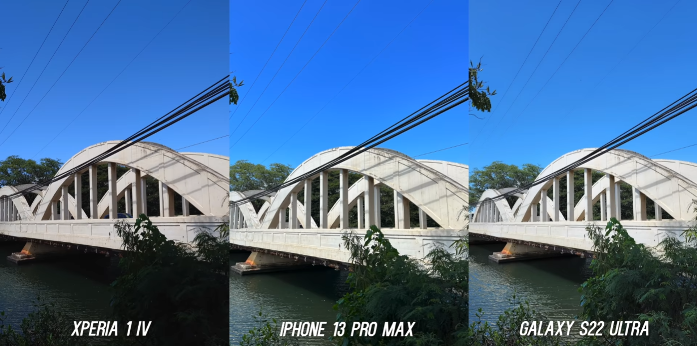 索尼XperiaIV、苹果13ProMax、三星S22UItra，天花板手机拍照对比