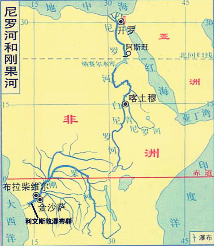 刚果河刚果民主共和国的面积约为234万平方公里,可谓挺大的一个国家