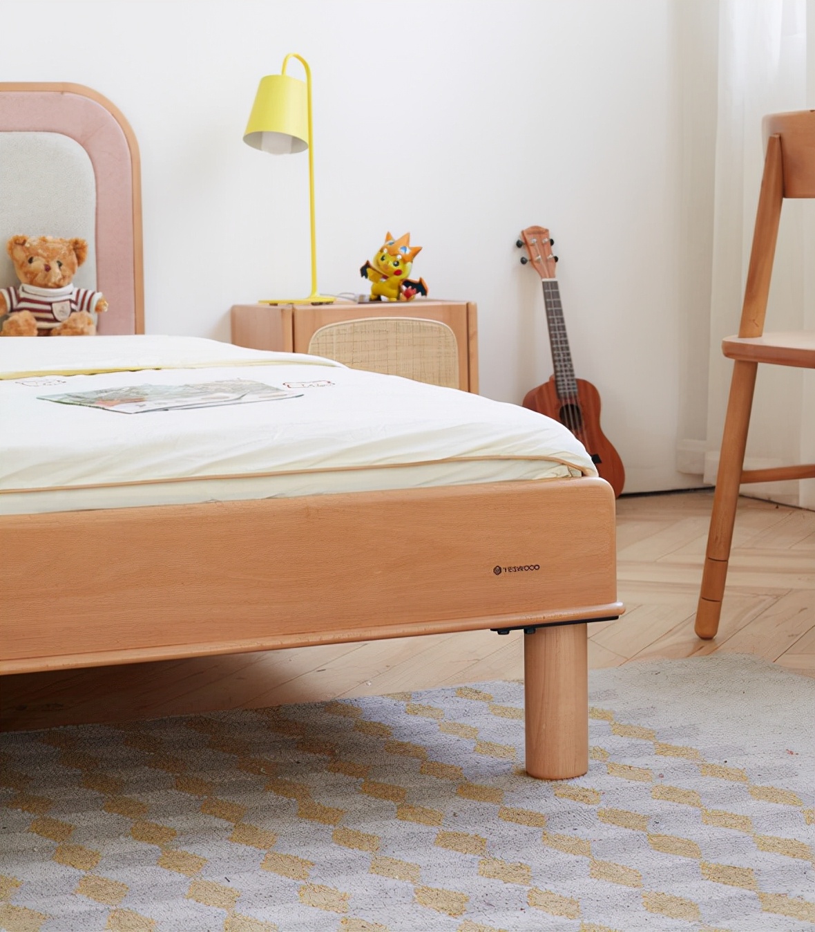 儿童房床头造型图片(这款儿童床) - 赤虎壹号