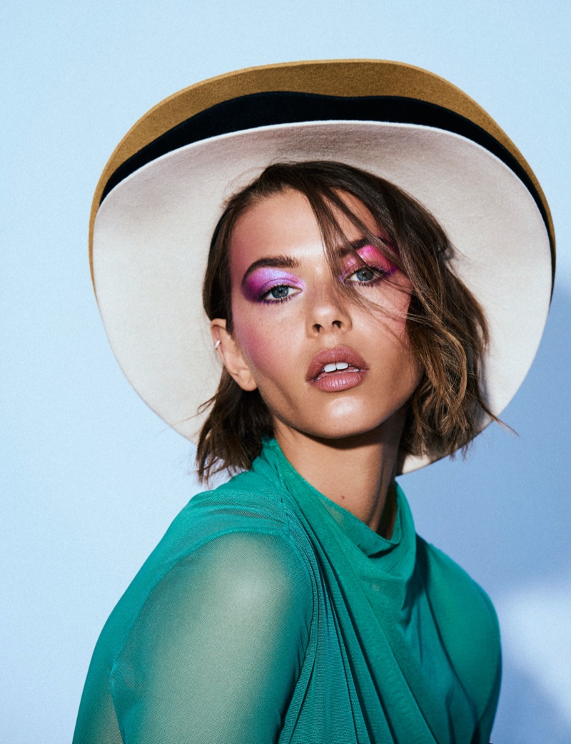 新西兰超模乔治娅‧福勒(Georgia Fowler)拍摄的时尚大片