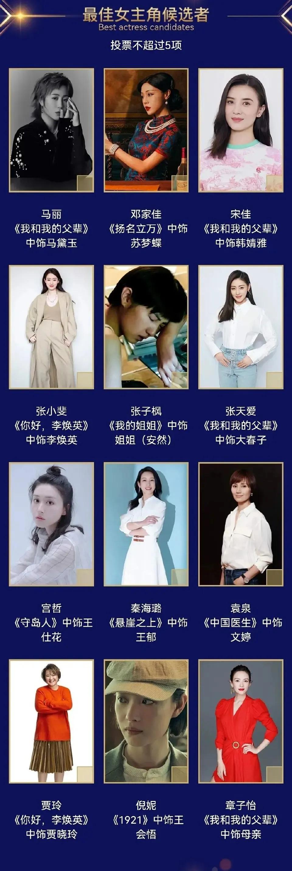 预测百花电影奖谁是最大赢家，谁陪跑？谁黑马？谁众望所归？