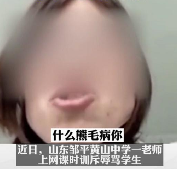 女老师上网课斥责学生，遭学校警告处分，有学生替老师叫屈