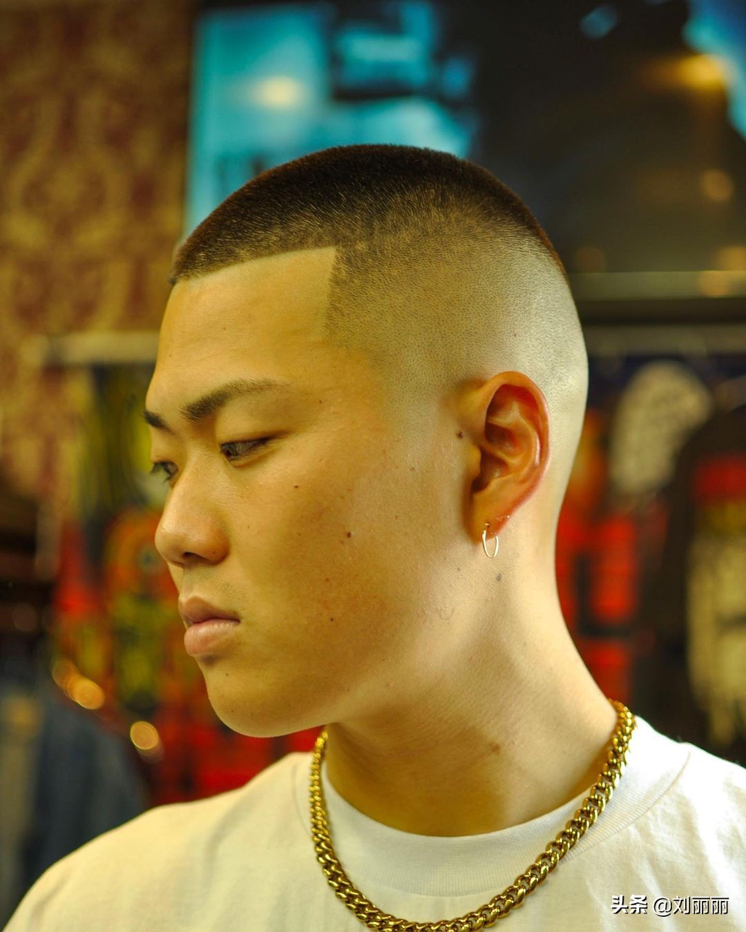 寸头发型图片 帅气寸头-丹霞百科