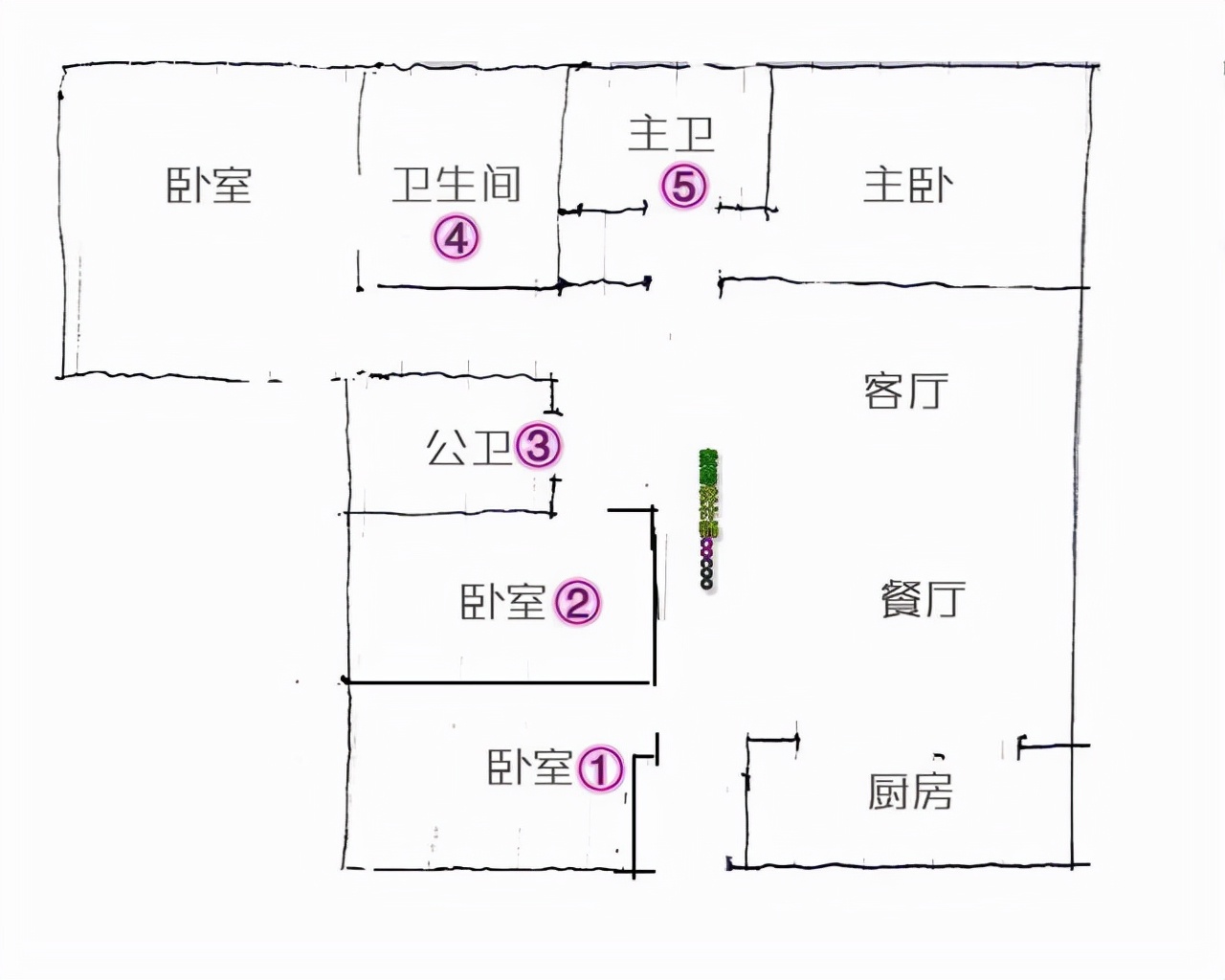 诚心建议：再买房一定买“横厅”户型，学她家装成中古风，超有品
