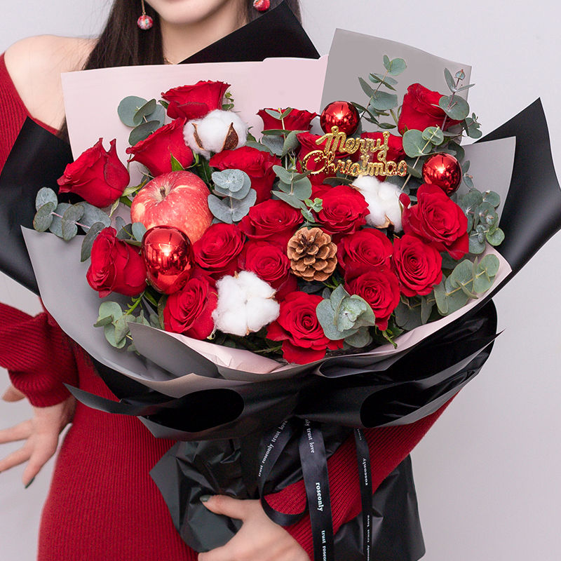 圣诞节送什么花给朋友（圣诞送什么花给朋友）