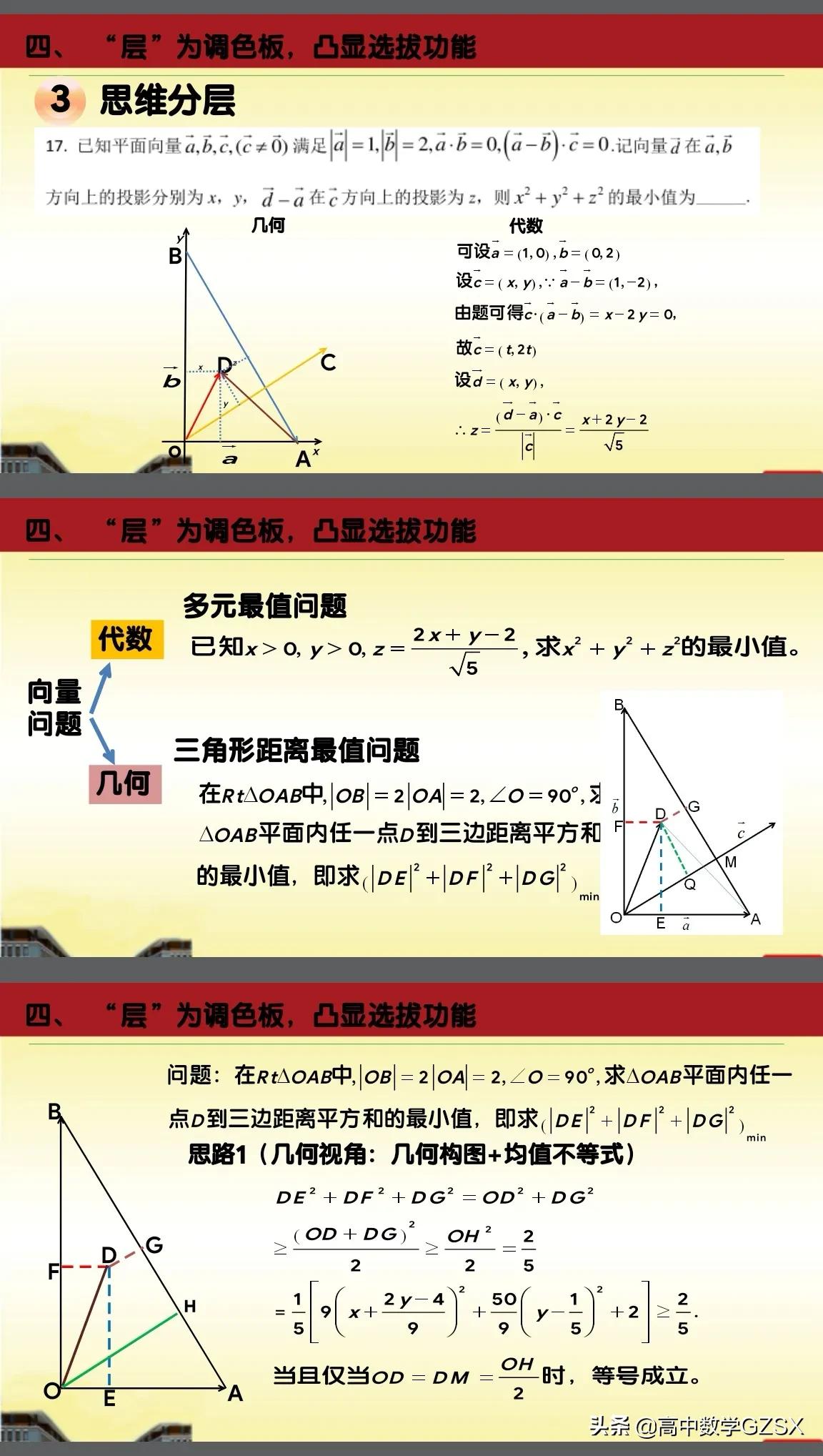 2021浙江高考题17题的分层思维赏析