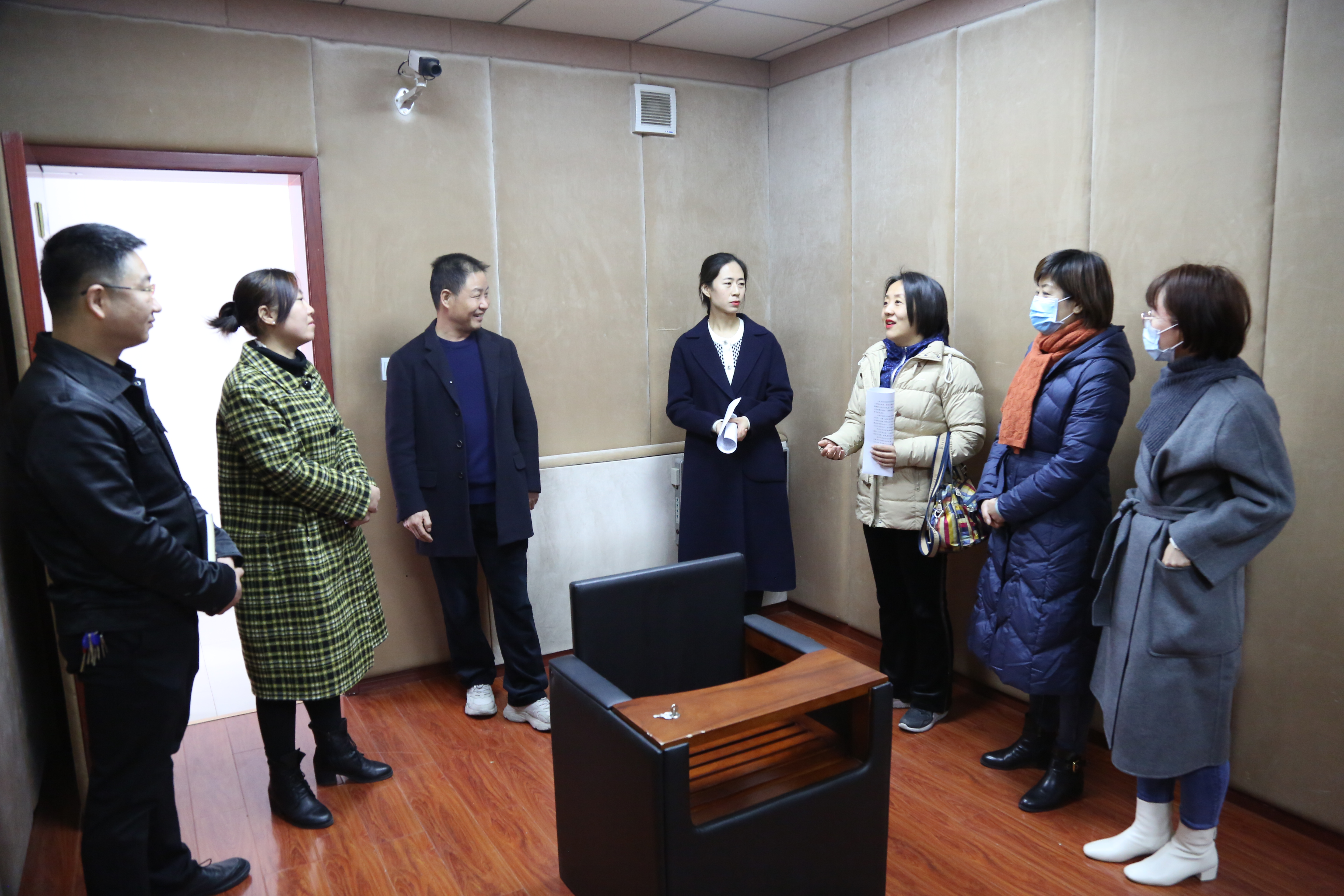 陕西省司法厅法援处来西安高陵检察院调研刑事辩护全覆盖工作
