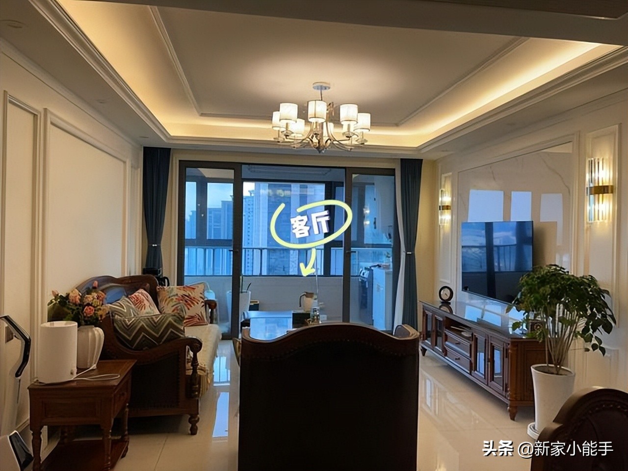辛苦半年的新房终于入住，装修美式风格沉稳又大气，全屋非常满意