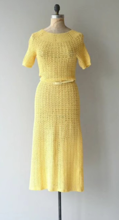 还在买裙子穿?看看钩针编织的春秋季长裙,这也太时尚了吧