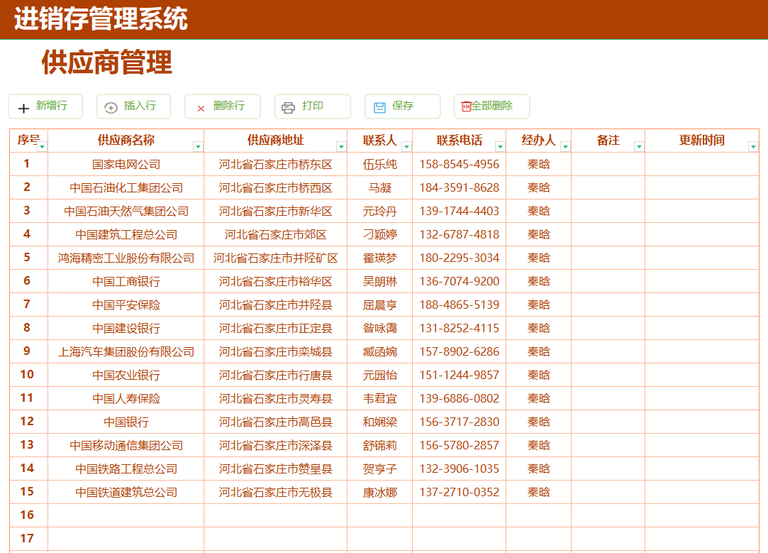 熬了3天3夜，终于做好了全自动进销存管理系统，含库存预警