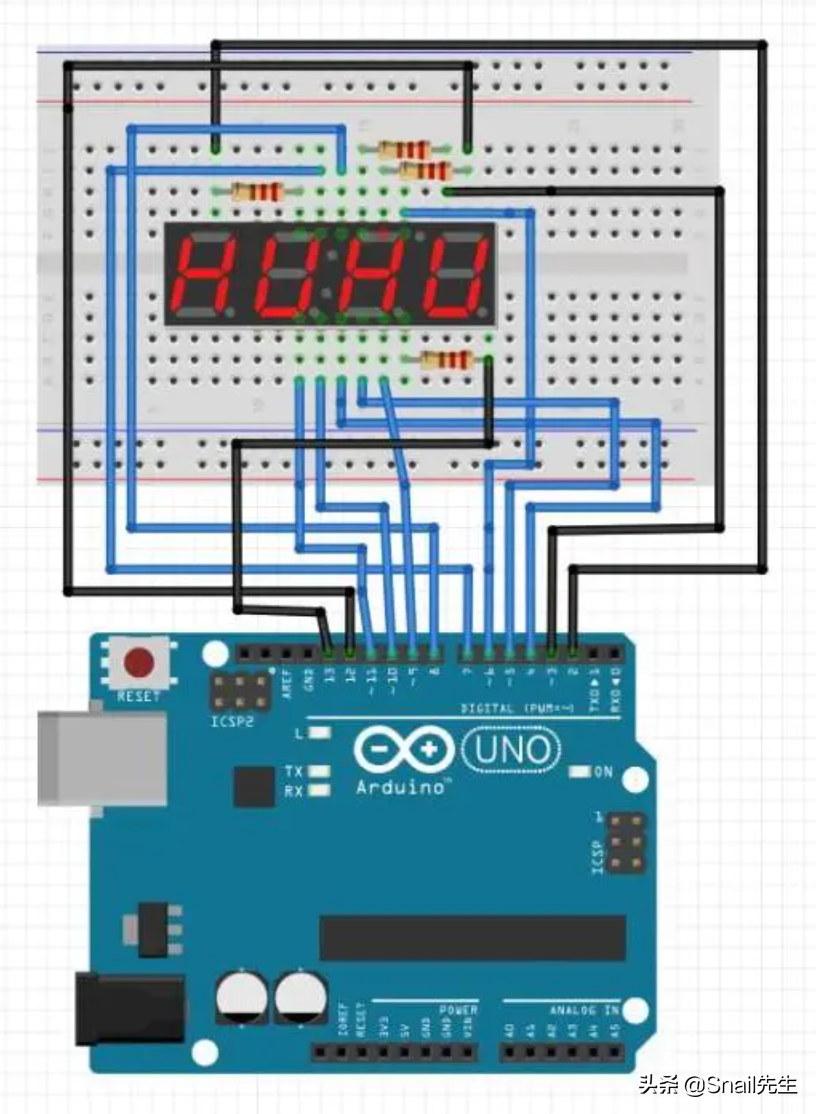 Arduino 实例（三）数码管