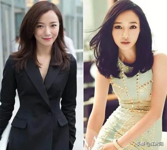 白百何与王珞丹对比照