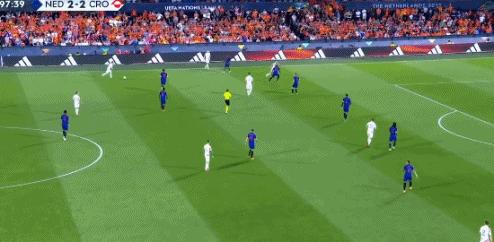 欧国联-莫德里奇加时赛点射 克罗地亚4-2击败荷兰进决赛