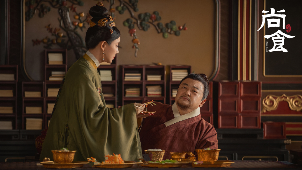 《尚食》今晚开播，傅璎CP再续前缘，7位女演员助阵，有爆款潜质