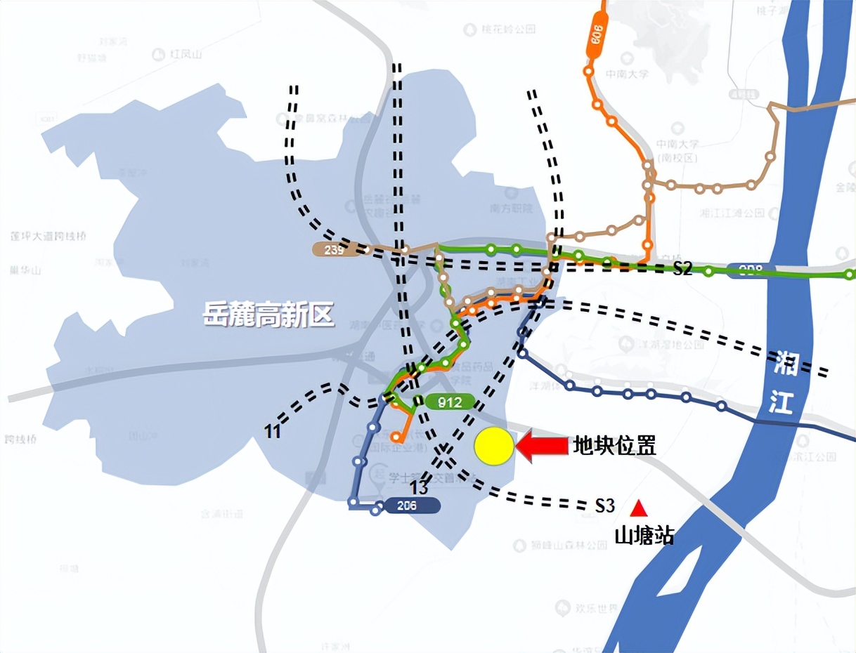 正式挂牌！湘江智谷·东山湾国际新城再推优质地块