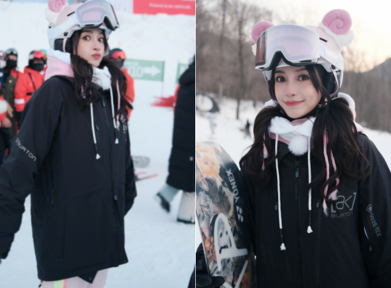 baby晒照庆33岁生日!穿短裙制服太少女,怀中大束野花焉巴巴