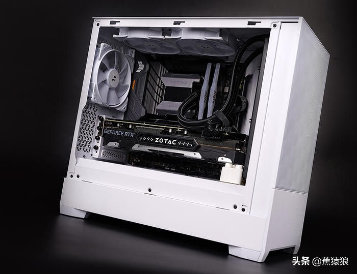 12600K/ TUF B660M / RTX3070 GOC,分形工艺 Pop Mini AIR MATX 机箱装机秀