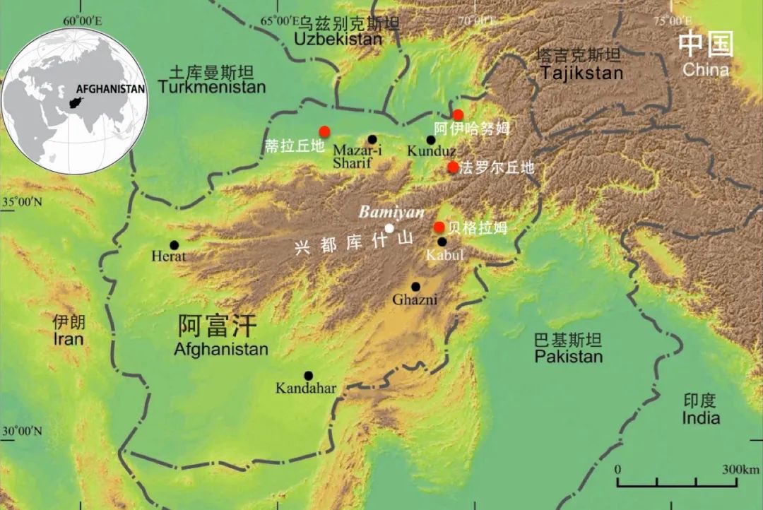 阿富汗和中国接壤吗 阿富汗与中国接壤地图-双佳迪百科