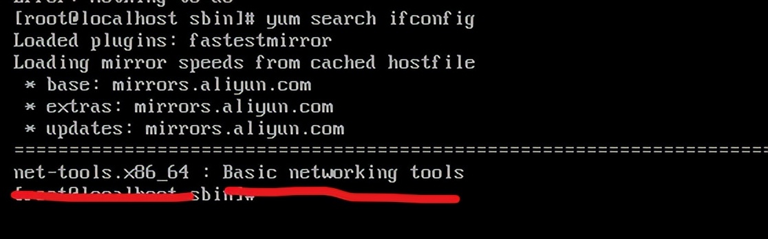 Linux-安装ifconfig