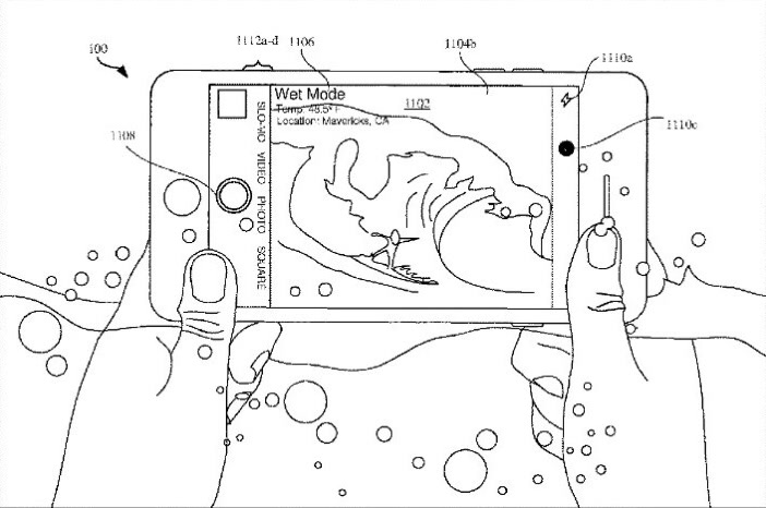 苹果新专利让iPhone 潮湿萤幕触控更容易