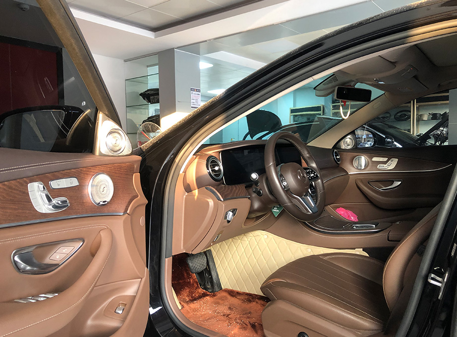 2019款20款奔驰e300l升级小柏林音响,一张图了解喇叭安装位置