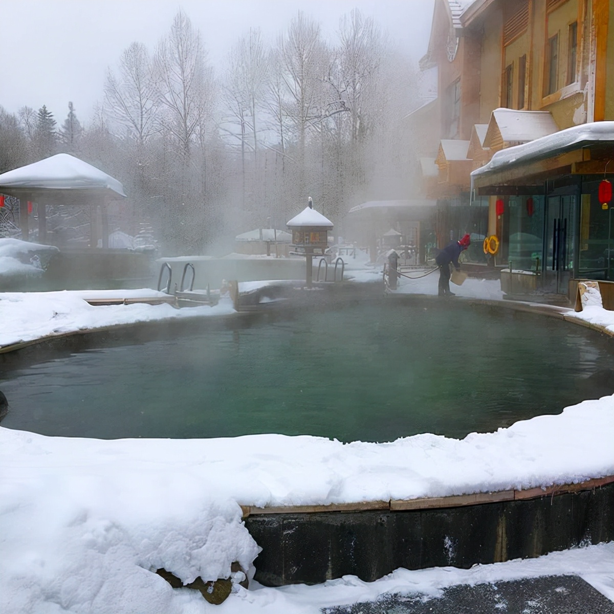 1. 长白山02——泡温泉