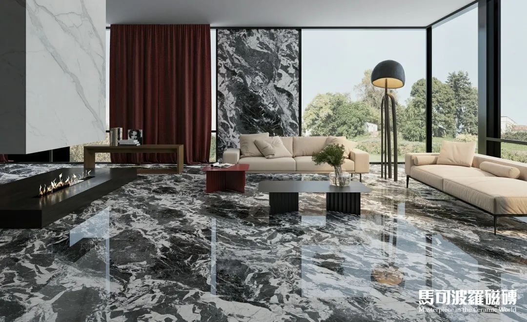 以科技呈現自然美學，馬可波羅AI隨機無限連紋大有紋章