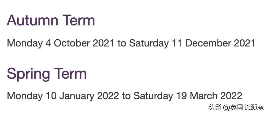 英国大学寒假长度排名:最长放假45天?这什么神仙学校